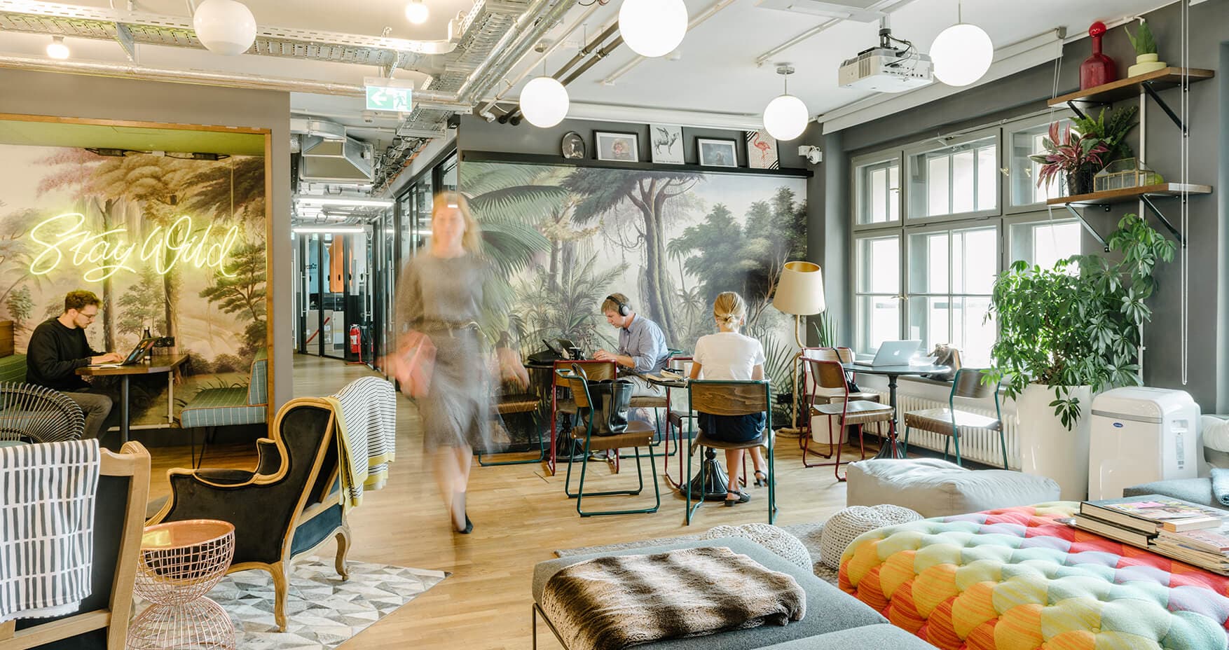 WeWork Berlin Hackescher Markt Open Space