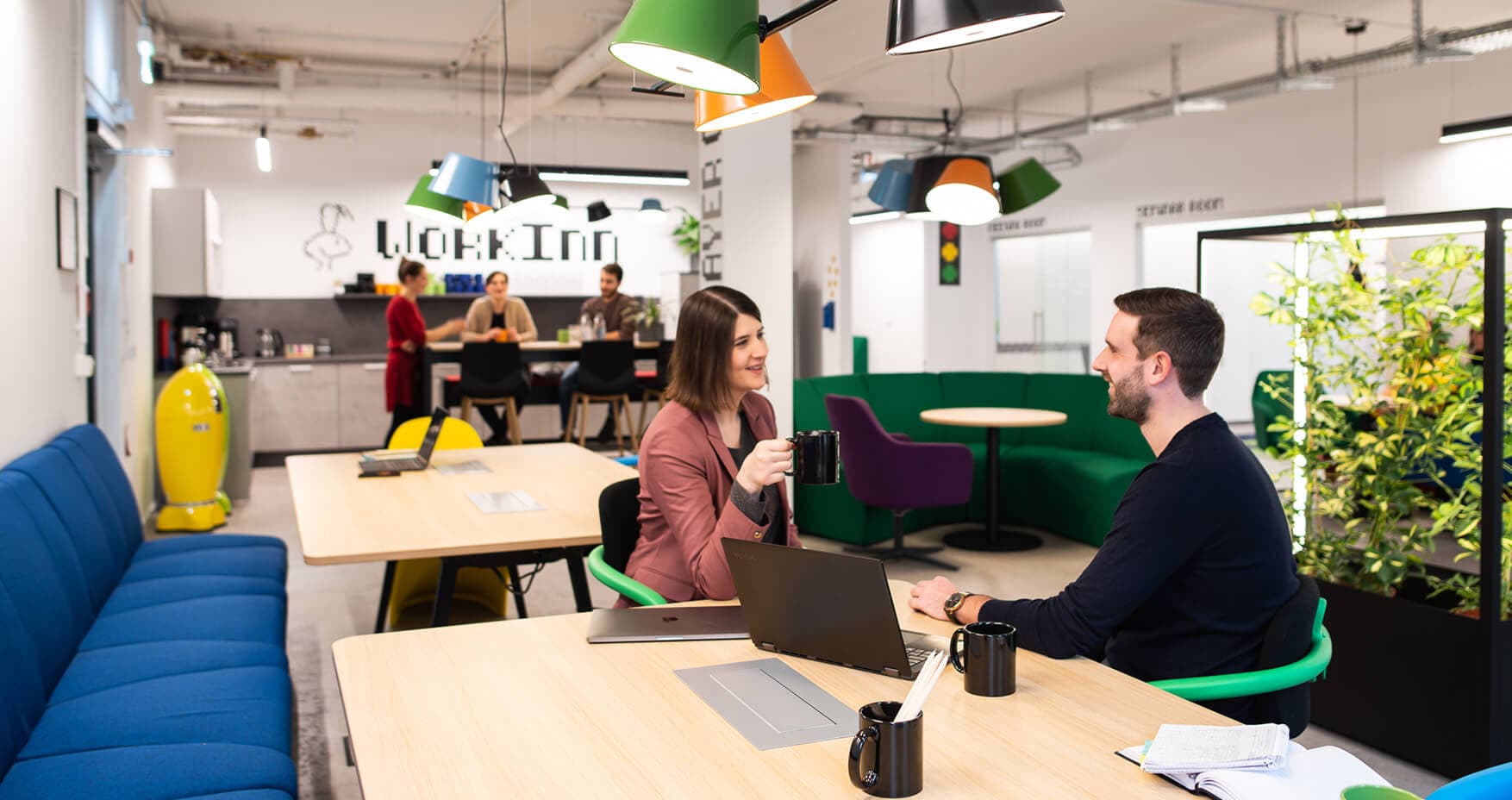 Work Inn Mülheim Communitybereich