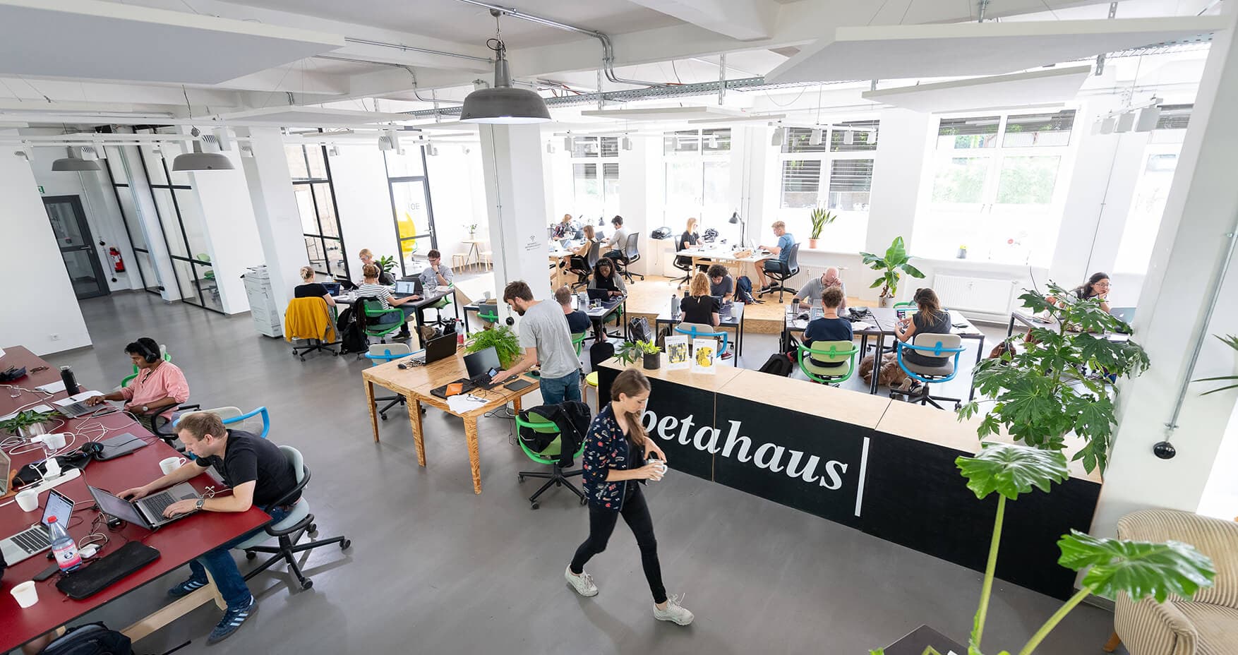 Betahaus Berlin Neukölln Empfang