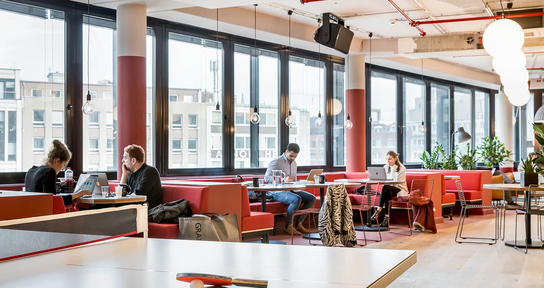 WeWork Stadthaus Hamburg Open Space
