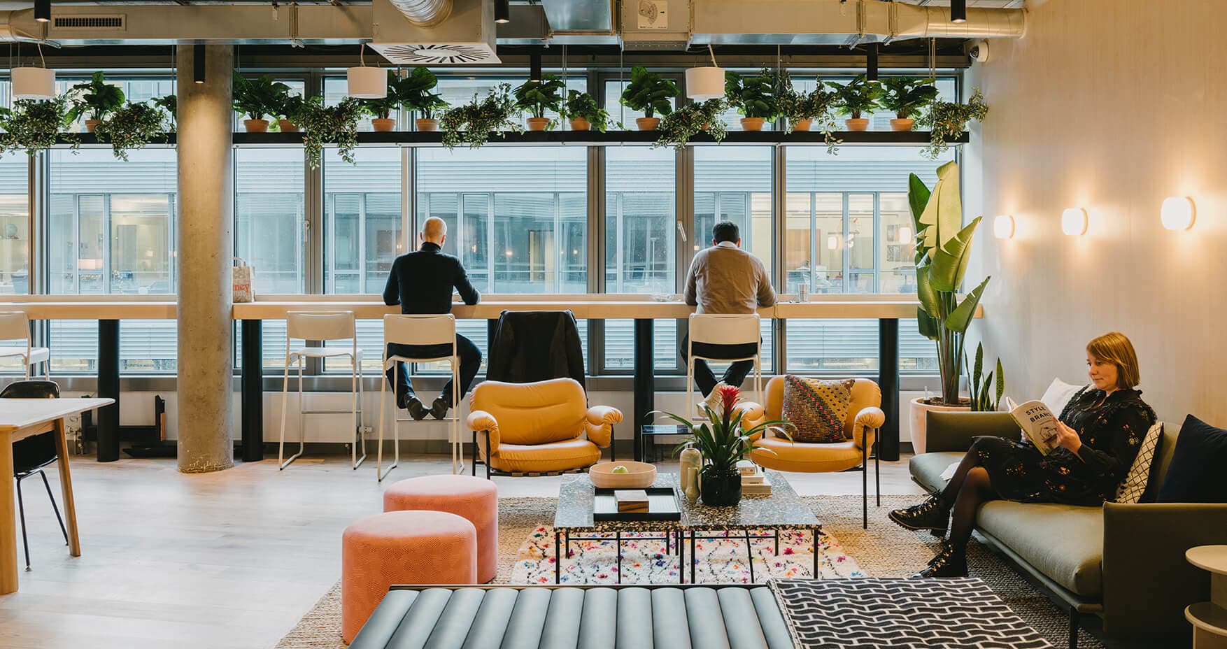 WeWork Europapassage Hamburg Lounge