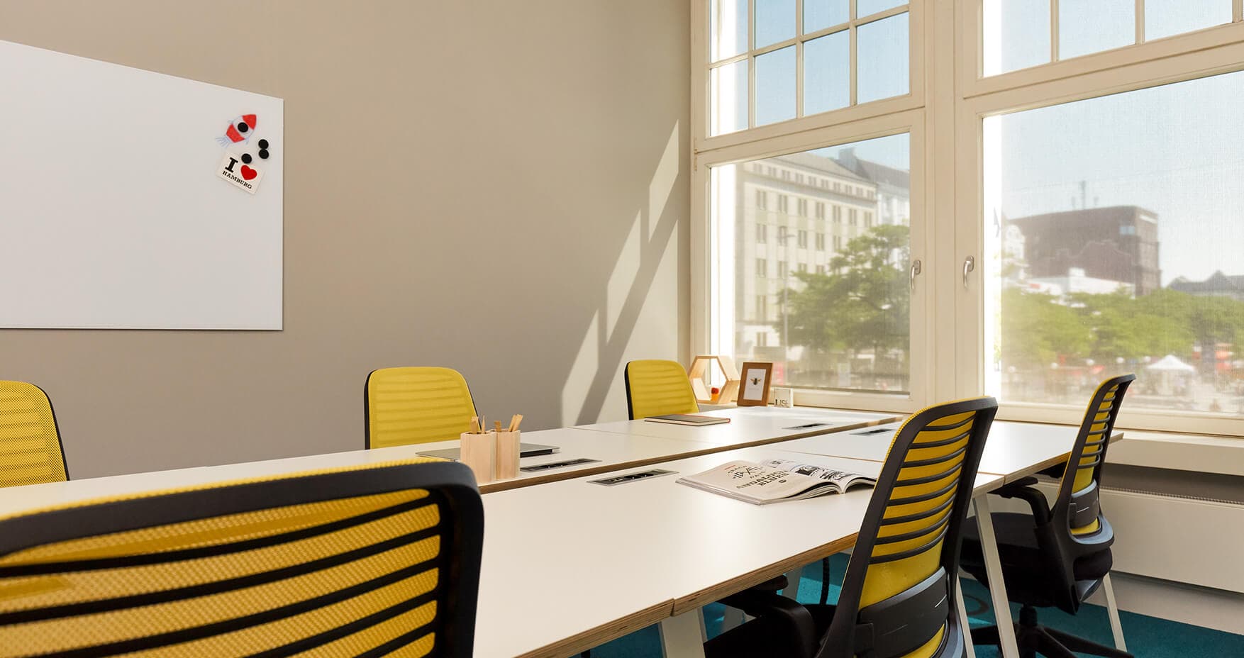 Beehive St Georg Hamburg 6er Büro