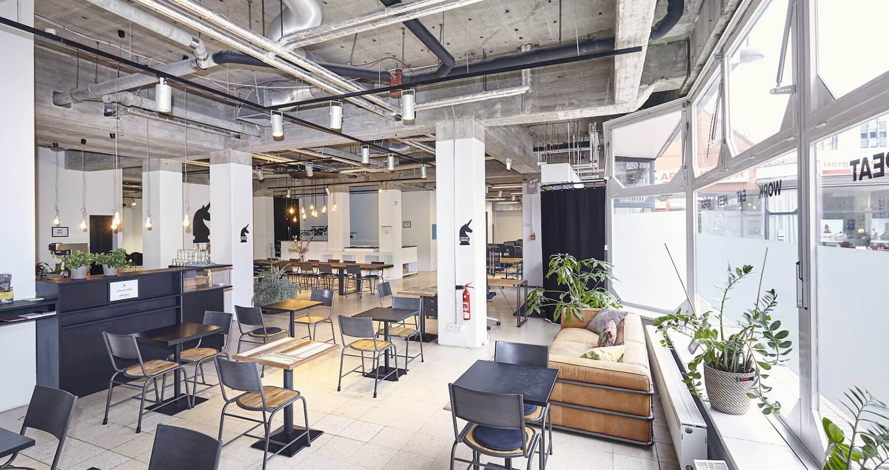 Unicorn Brunnenviertel Berlin Coworking Cafe