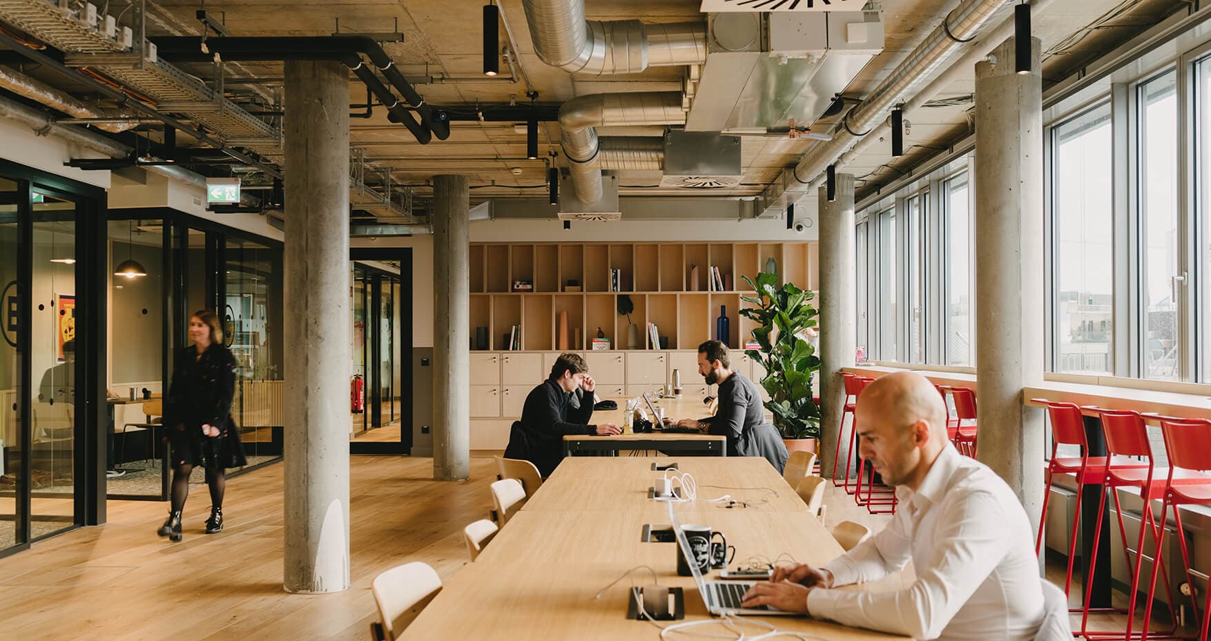 WeWork Europapassage Hamburg Flex Desks