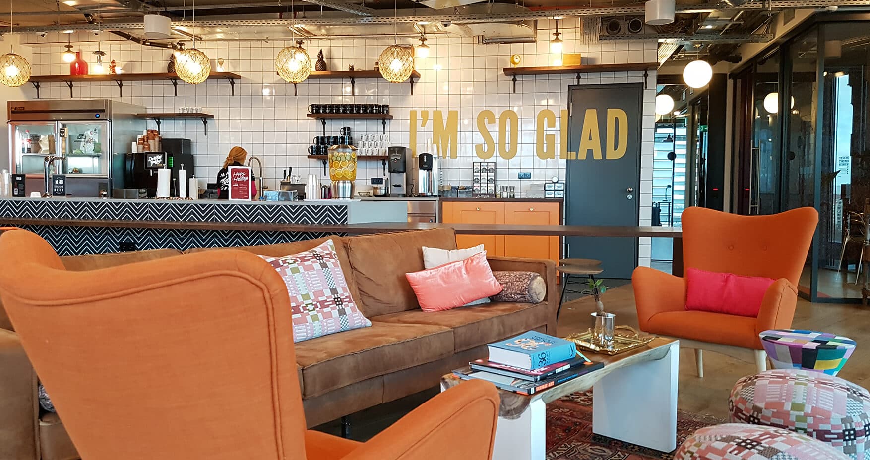 WeWork Berlin Sony Center Community Area