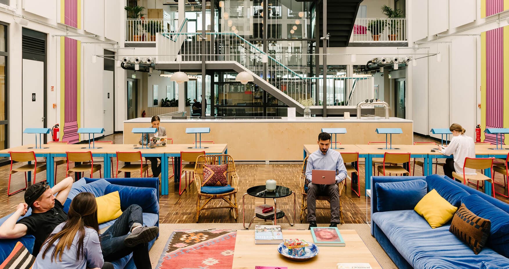 WeWork Berlin Stralauer Allee Open Space