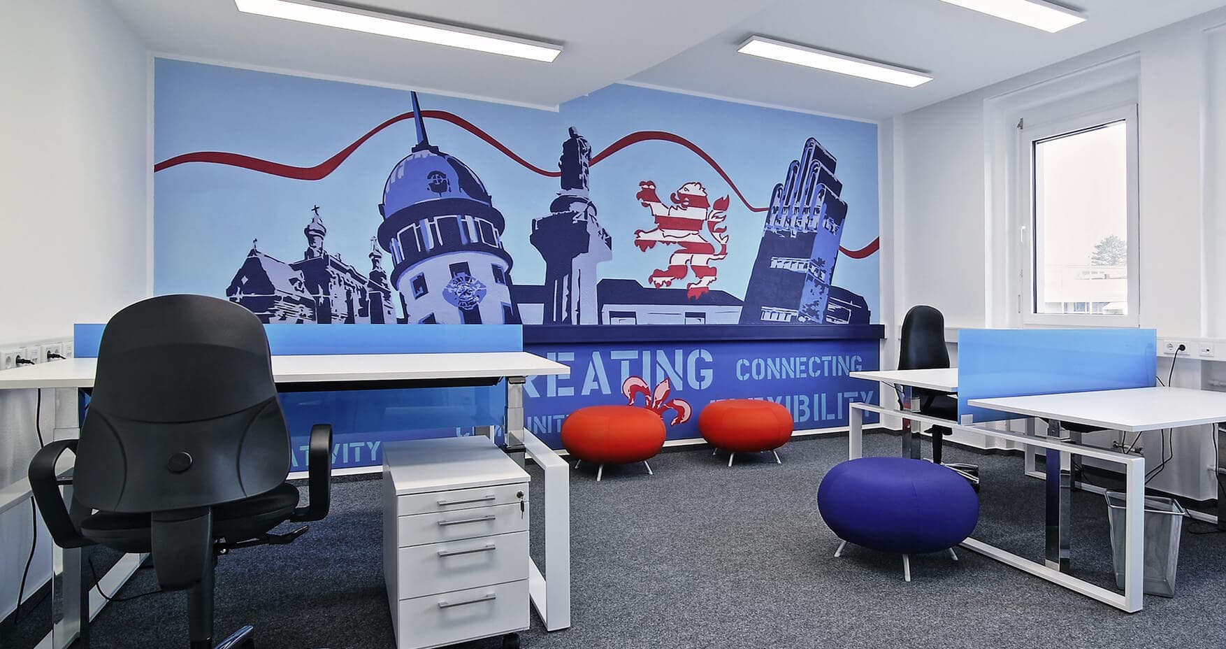 2Redline Business Center Darmstadt Fix Desks