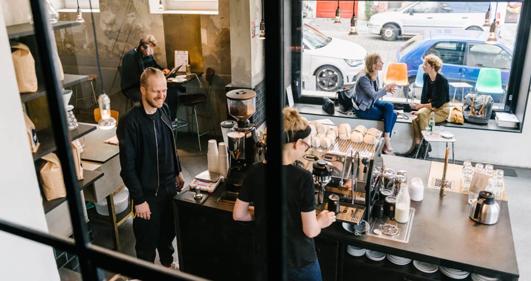 Sankt Oberholz Berlin Coworking Cafe