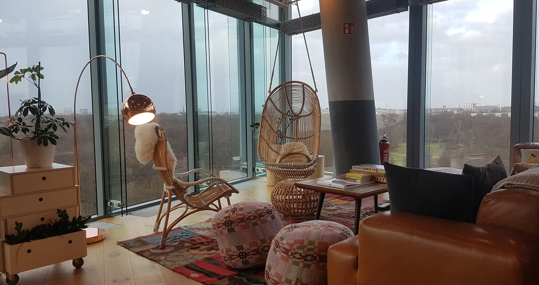 WeWork Berlin Sony Center Chillout