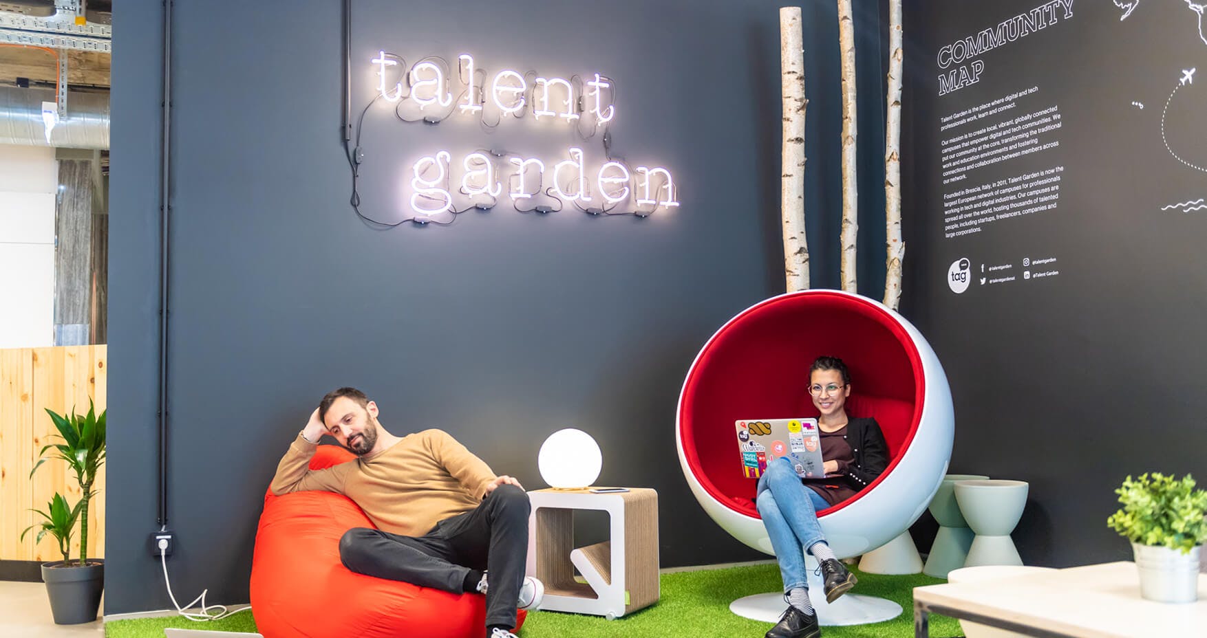 Talent Garden Wien Lounge