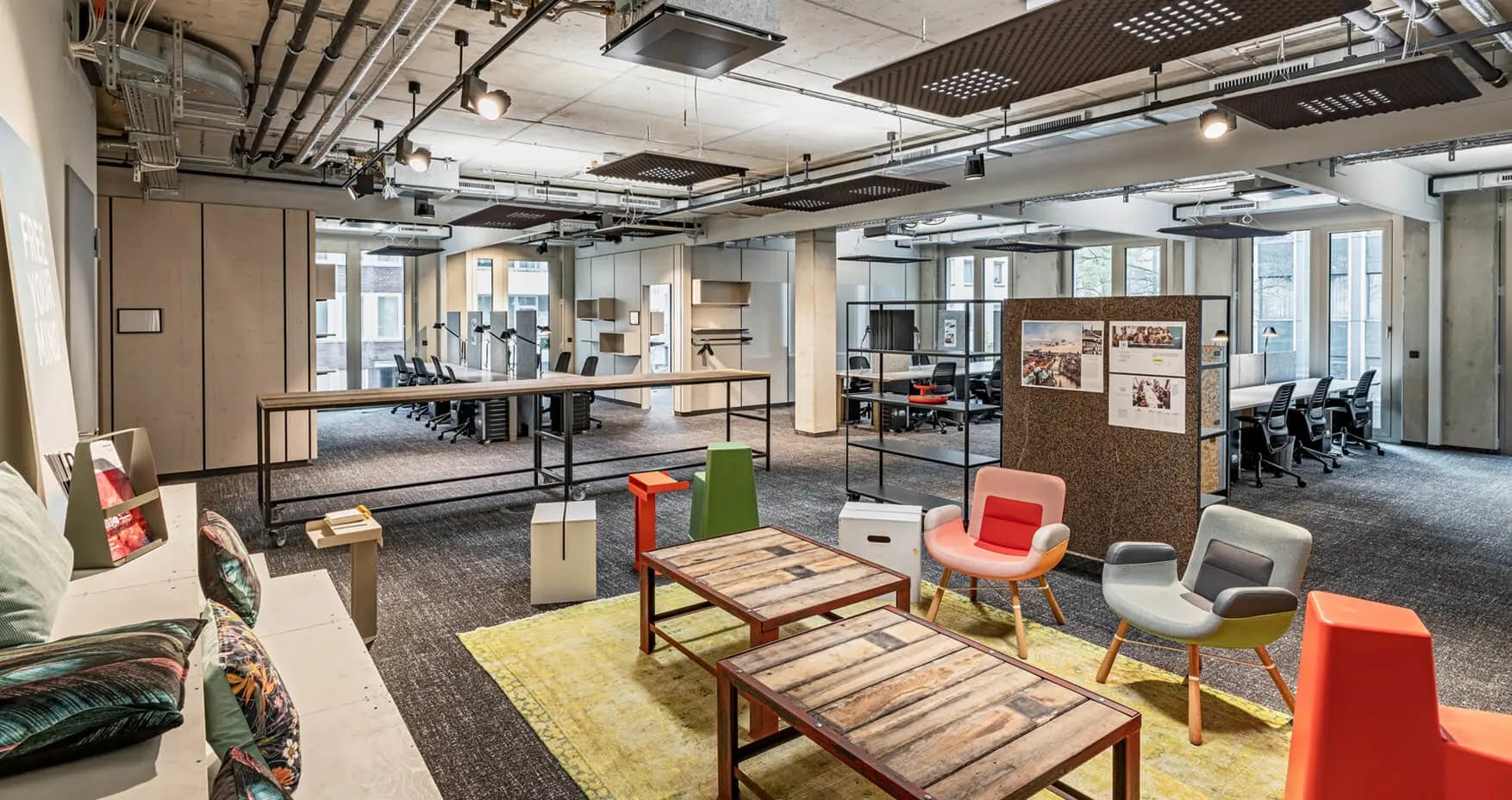 Design Offices Düsseldorf Fürst und Friedrich Open Space