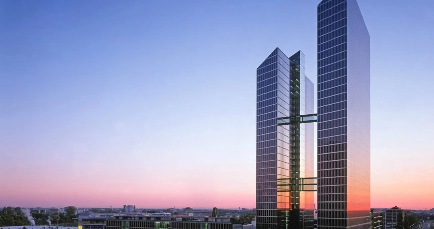 Design Offices München Highlight Towers Fassade