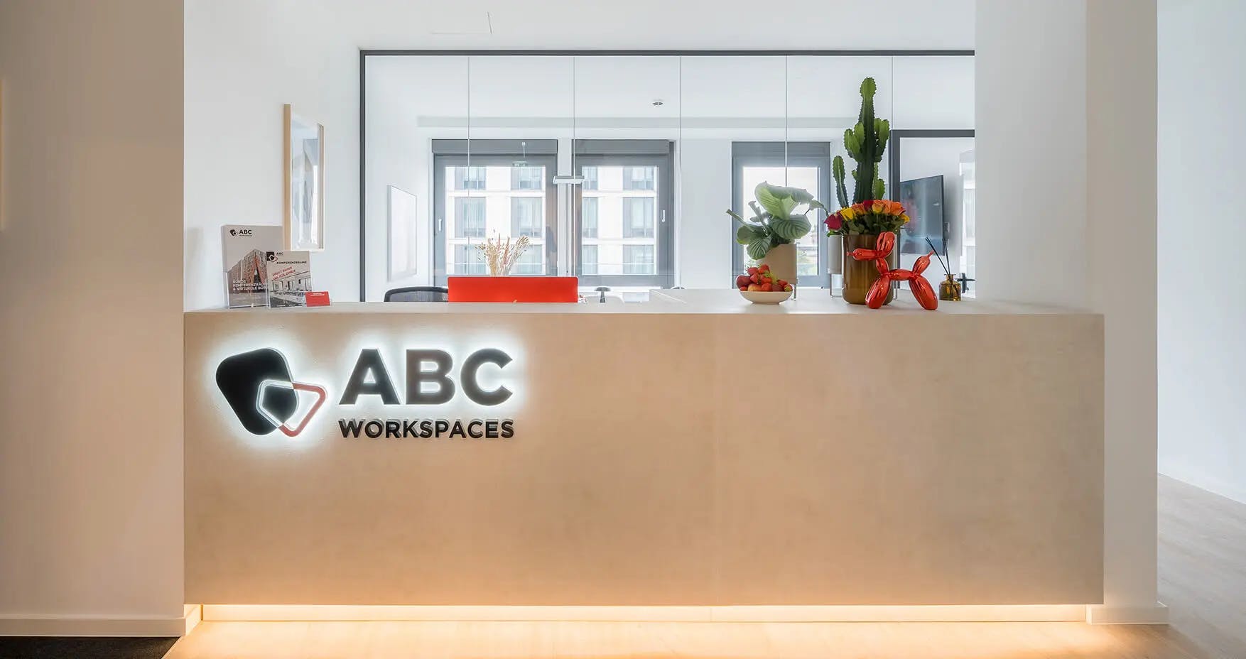ABC Workspaces Hamburg Hauptbahnhof Empfang